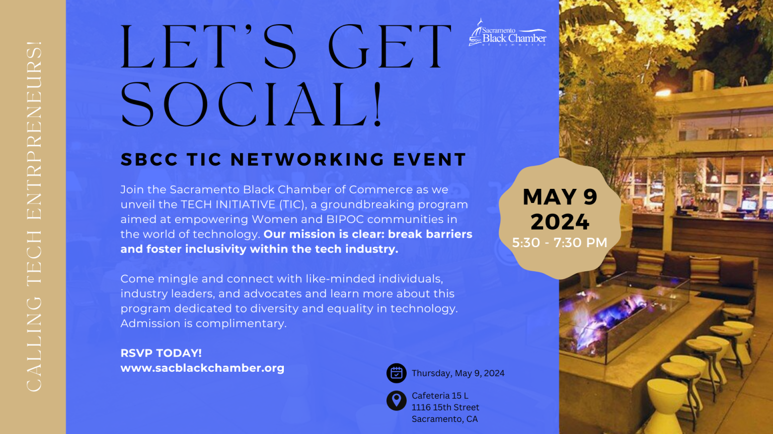 SBCC TECH INCLUSION CONNECTION NETWORKING EVENT Sacramento Black